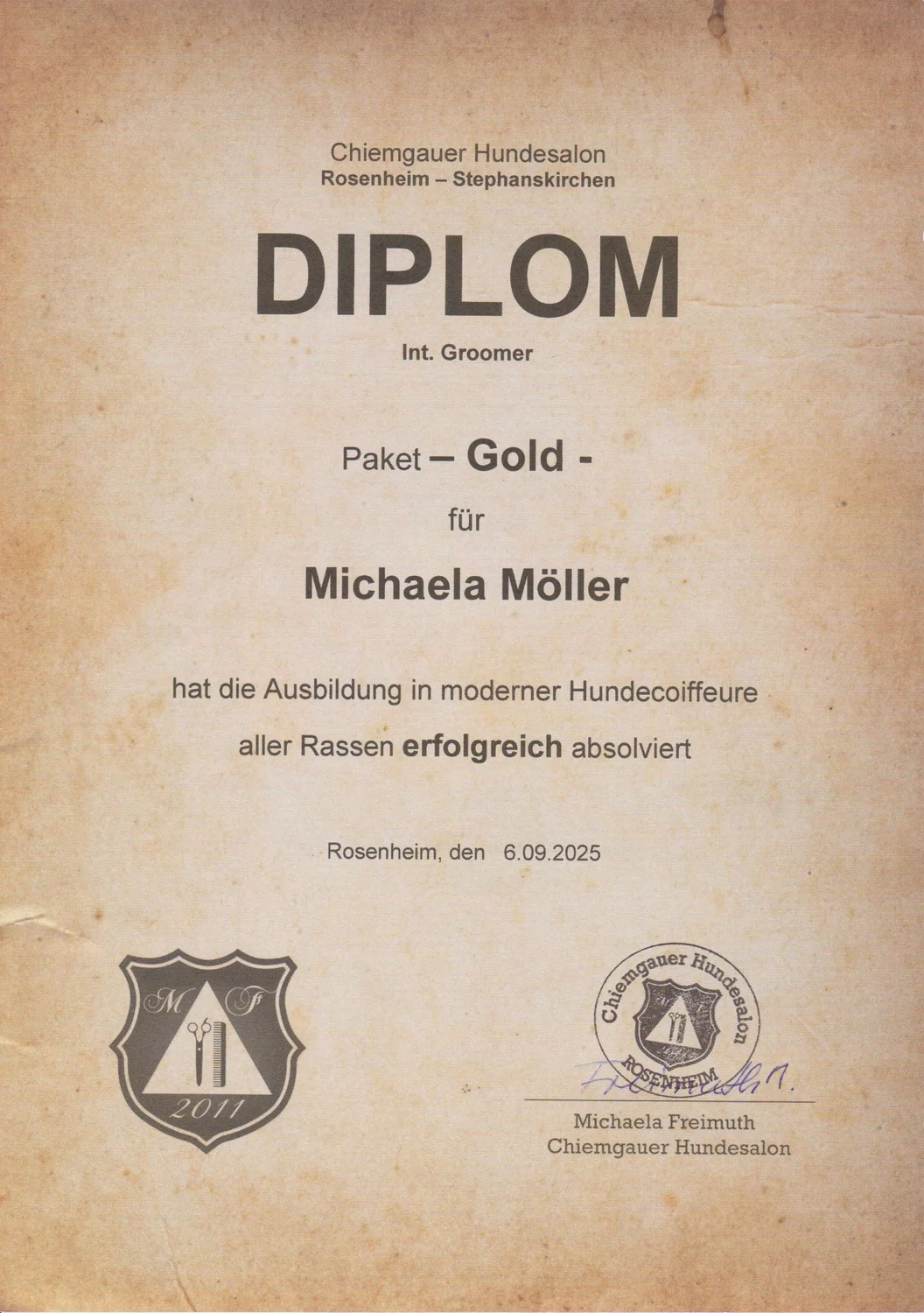 Wuffschnitt - Diplom